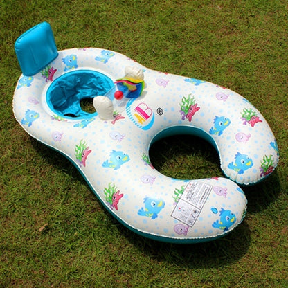 Portable Baby Pool Float Neck Ring With Sunshade