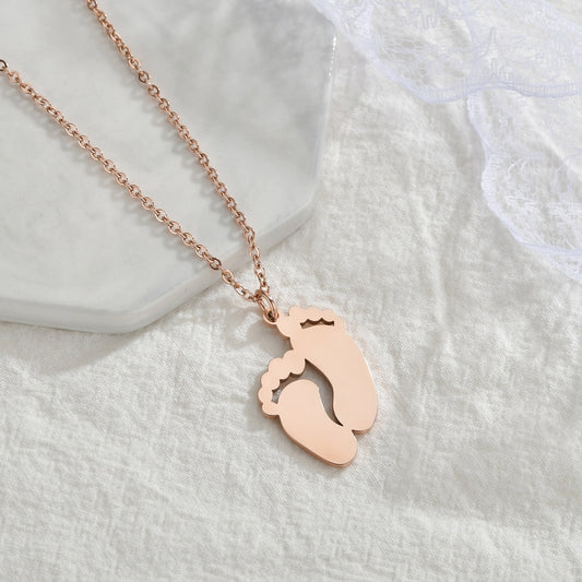 DIY Customized Stainless Steel Necklaces For Baby