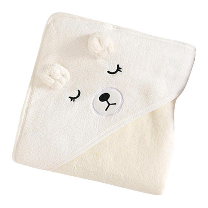 Bear Ears Baby Bath Towel For Newborns Infants And Toddlers